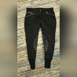 Equine Couture Knee Patch Riding Breeches